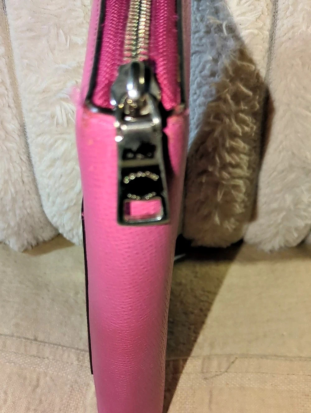Coach Accordion Zip Wallet in Pink NOW ONLY $35 - Picture 8 of 12